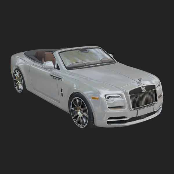 Luxury Convertible Car Model Design 4
