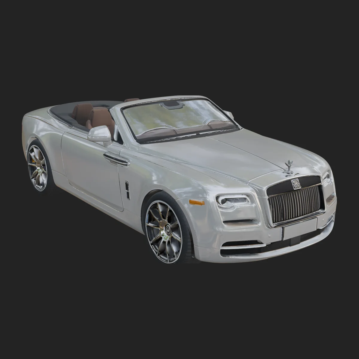 Luxury Convertible Car Model Design 4
