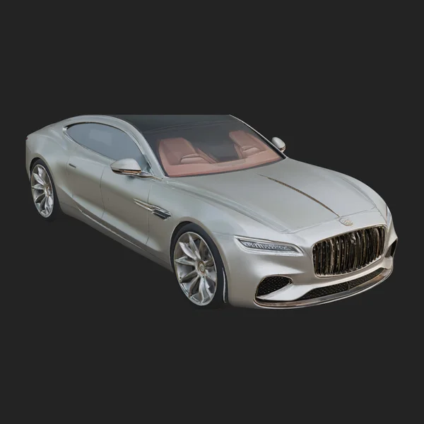 Luxury Coupe Car Model Design 4