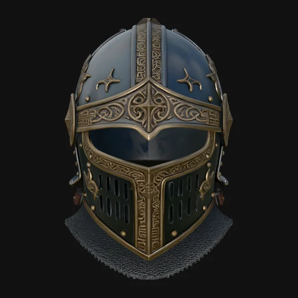 Medieval Great Helm Design 1