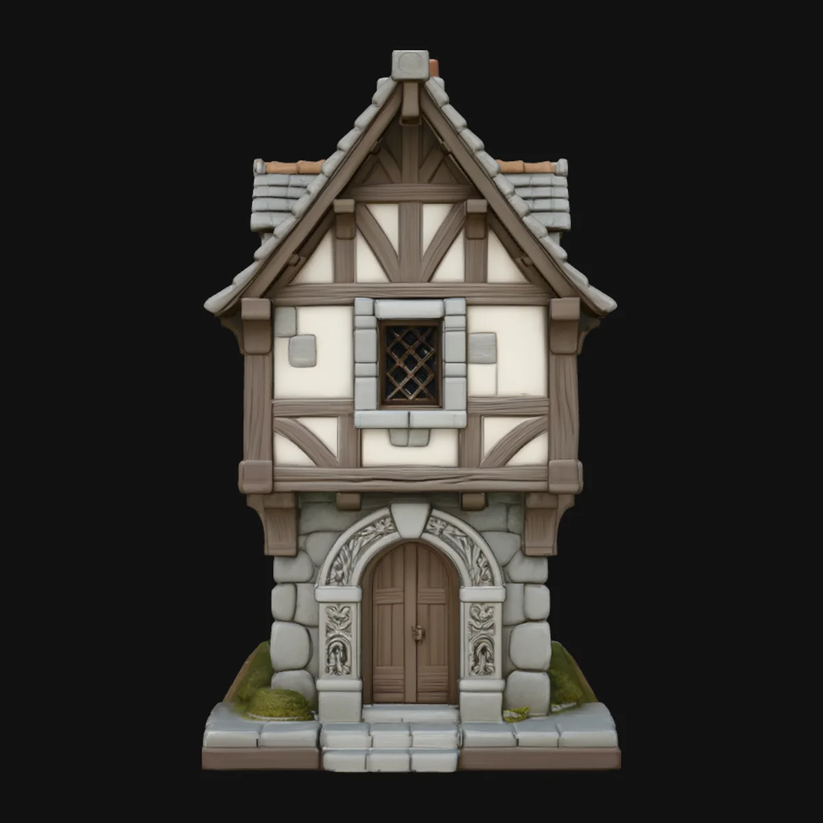 Medieval Tavern House Model Design 1