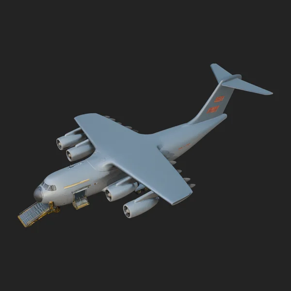 Military Cargo Plane Model Design 1