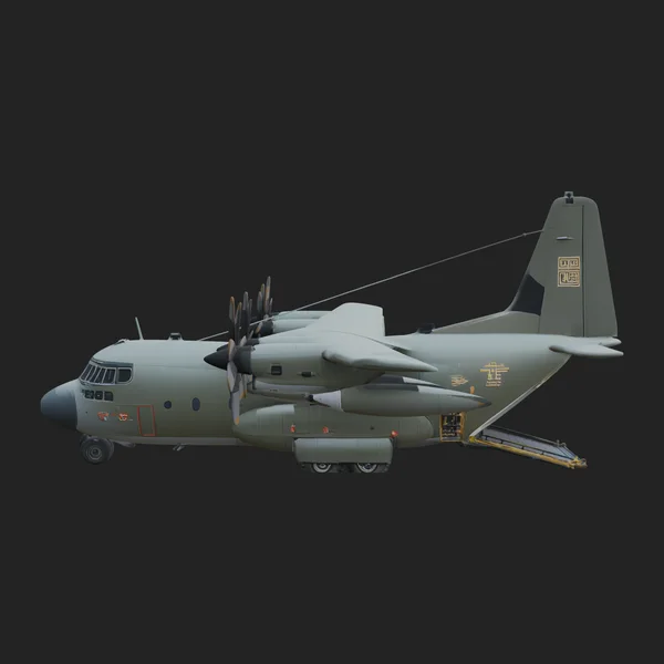 Military Cargo Plane Model Design 13