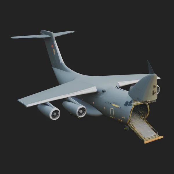 Military Cargo Plane Model Design 15