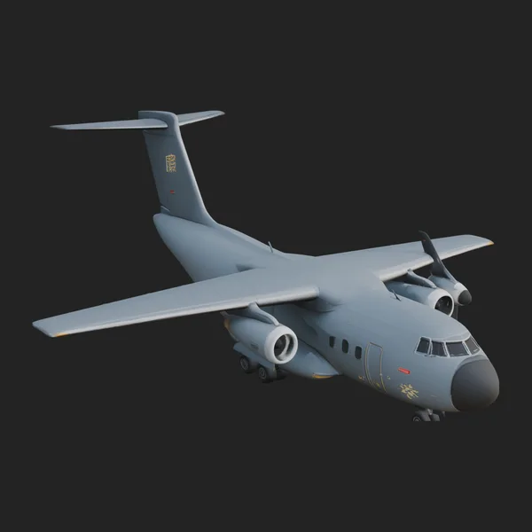 Military Cargo Plane Model Design 21