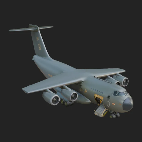 Military Cargo Plane Model Design 22