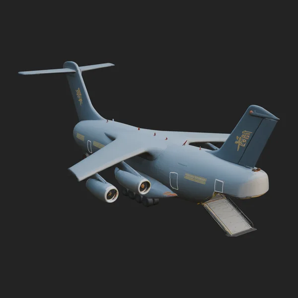 Military Cargo Plane Model Design 27