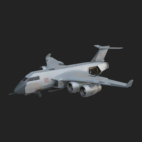 Military Cargo Plane Model Design 29