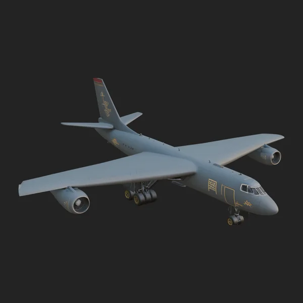 Military Cargo Plane Model Design 6