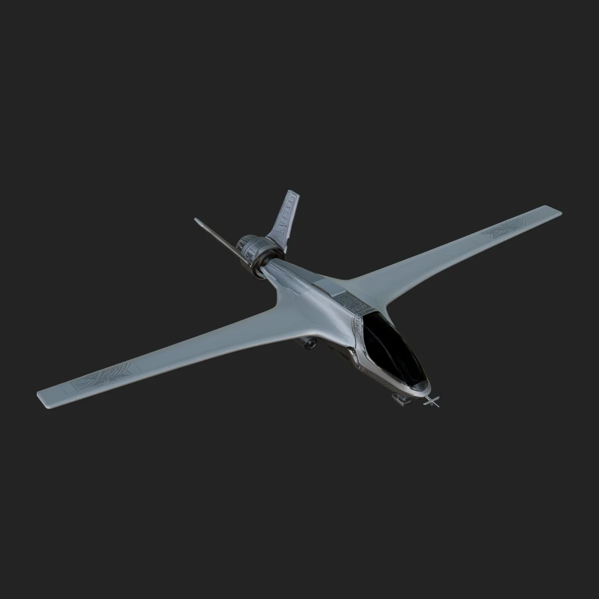 Military Drone Aircraft Model Design 20