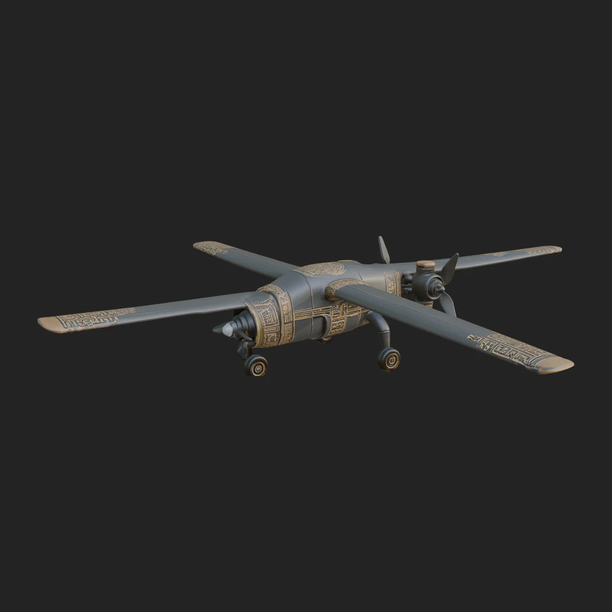 Military Drone Aircraft Model Design 21