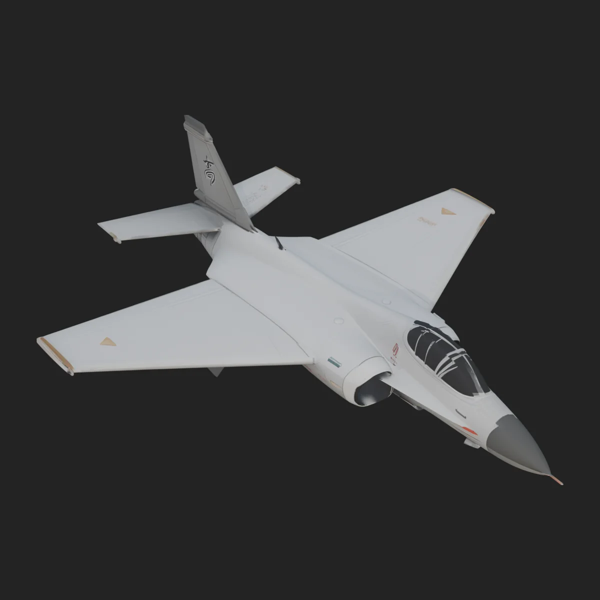 Military Jet Fighter Model Design 13