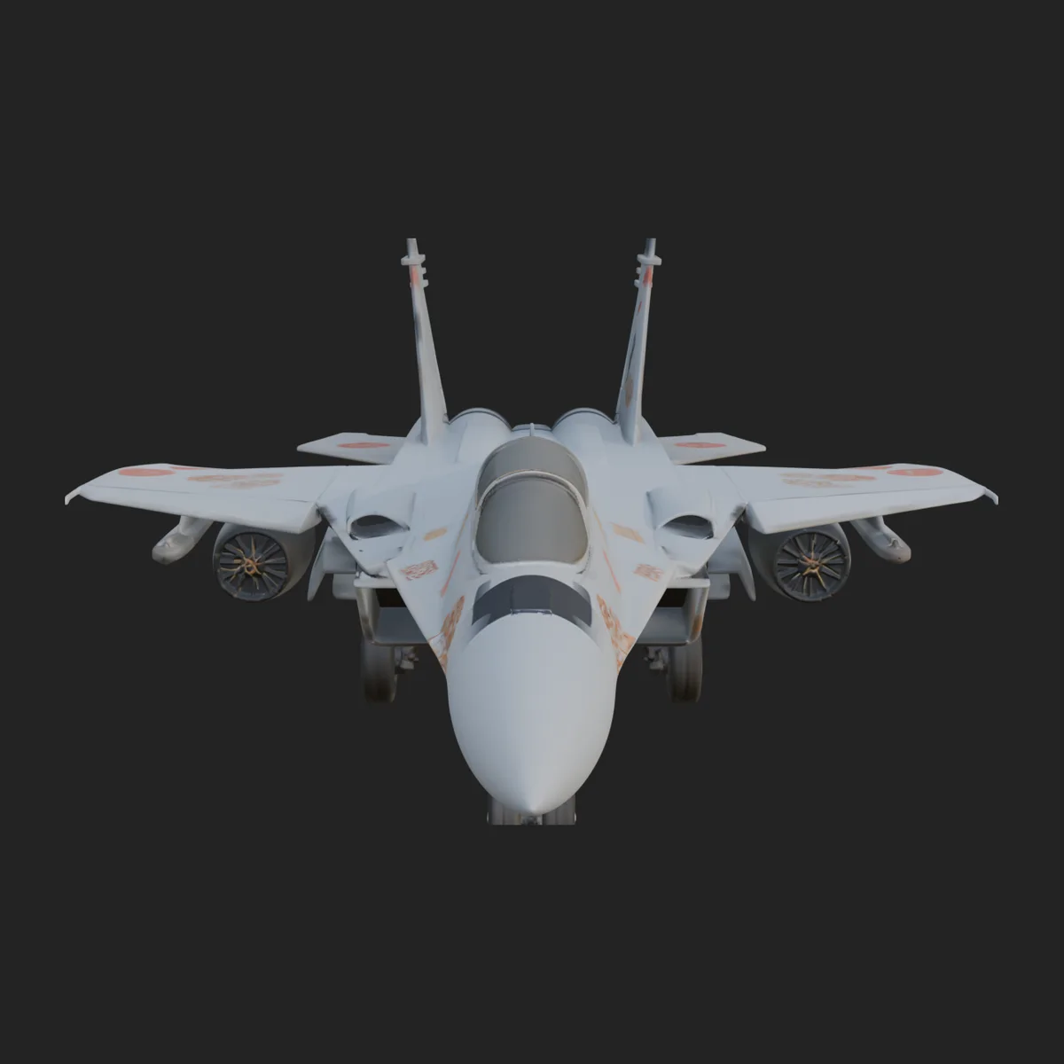 Military Jet Fighter Model Design 15