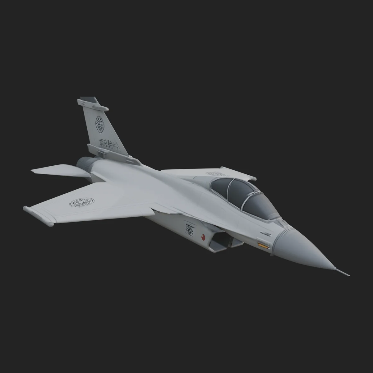 Military Jet Fighter Model Design 16