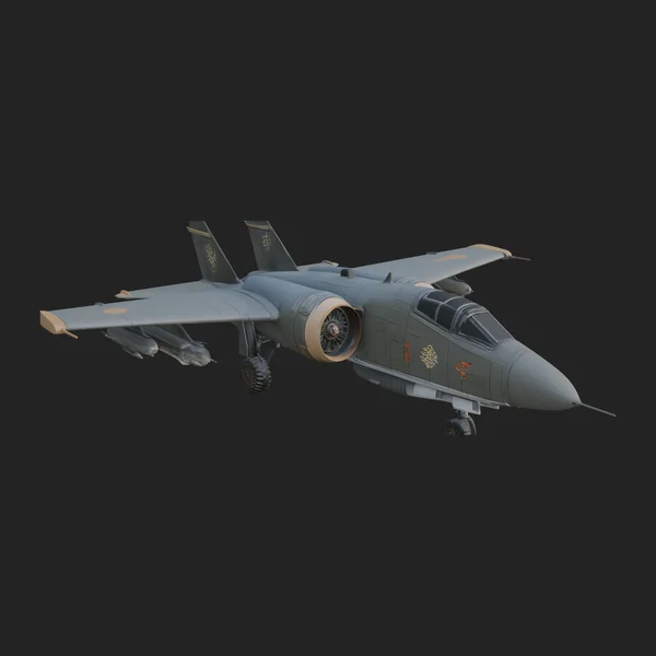 Military Jet Fighter Model Design 20