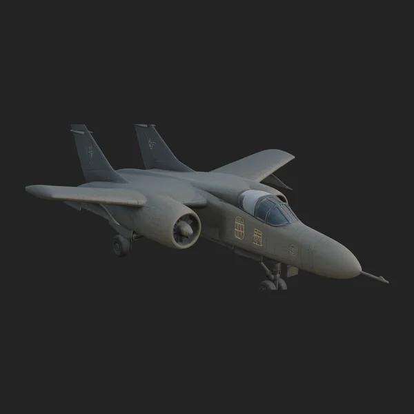 Military Jet Fighter Model Design 25