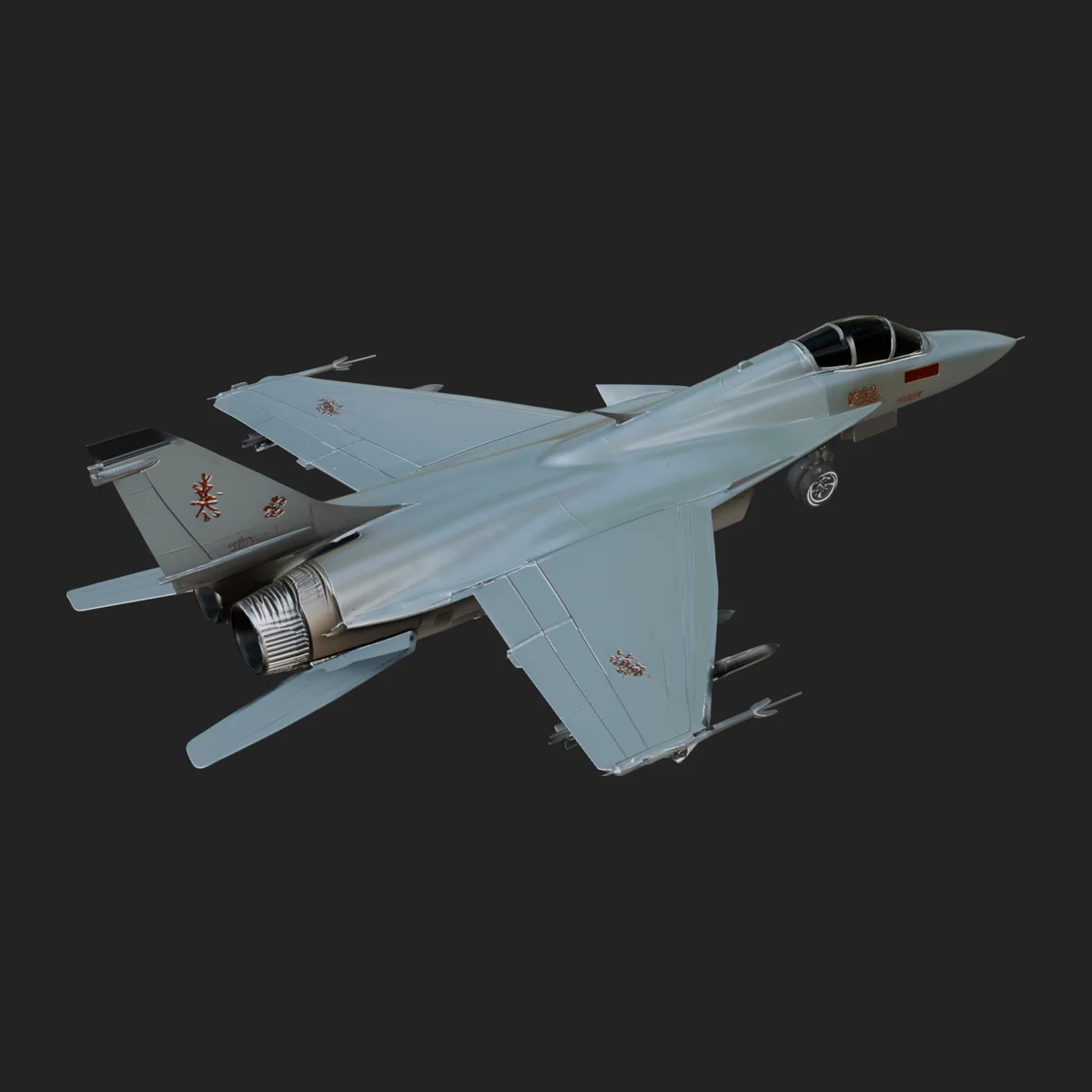 Military Jet Fighter Model Design 30