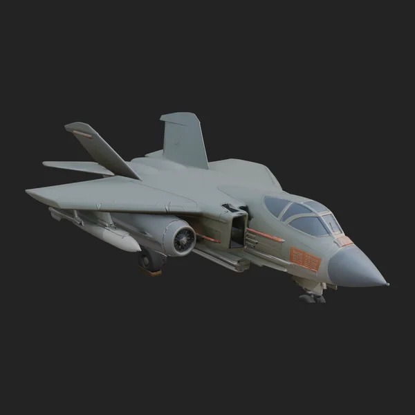 Military Jet Fighter Model Design 34