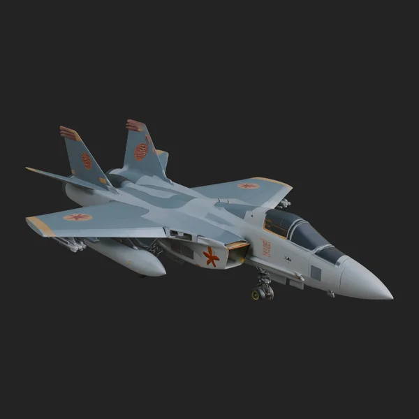 Military Jet Fighter Model Design 35