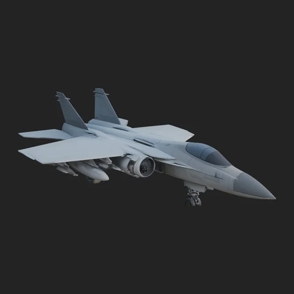 Military Jet Fighter Model Design 38