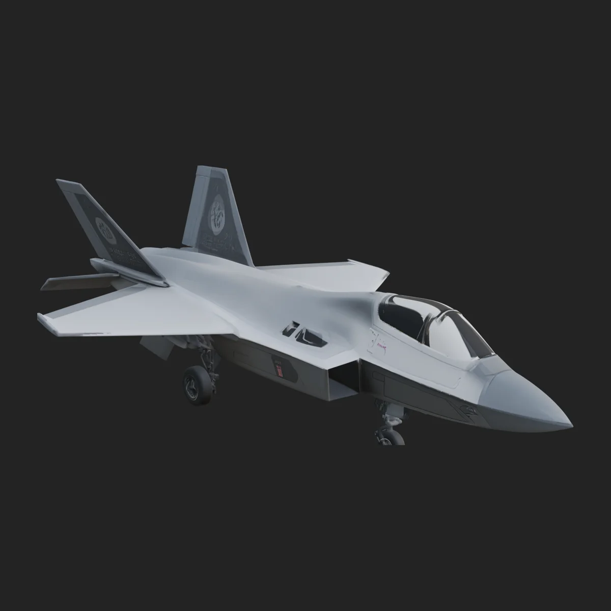 Military Jet Fighter Model Design 41