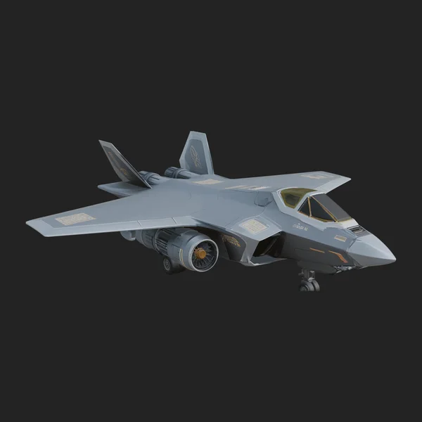 Military Jet Fighter Model Design 46