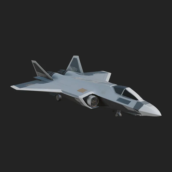 Military Jet Fighter Model Design 48