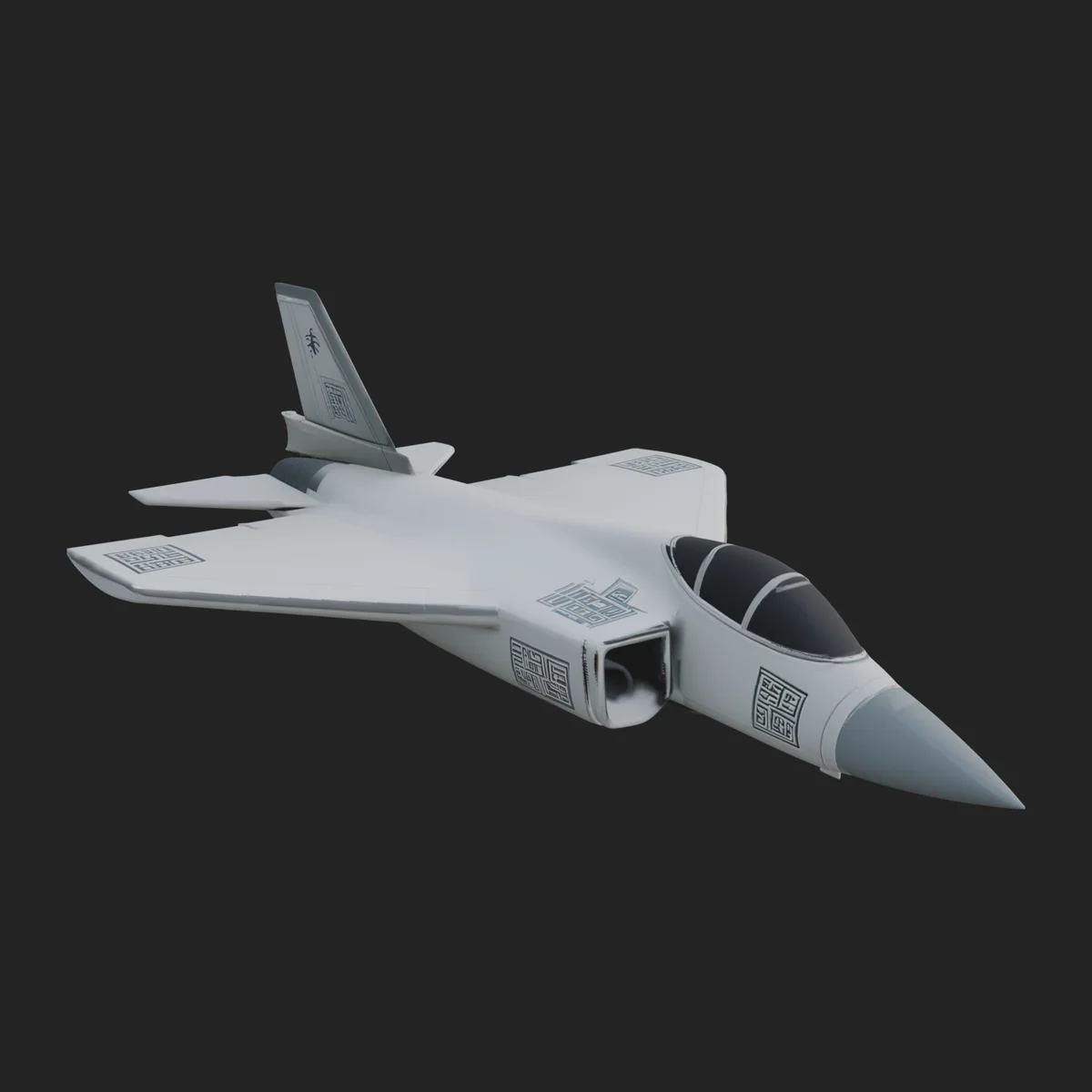Military Jet Fighter Model Design 51
