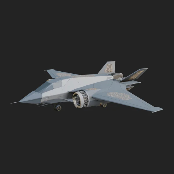 Military Jet Fighter Model Design 53