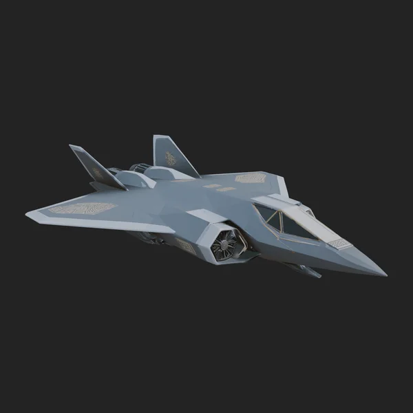 Military Jet Fighter Model Design 58