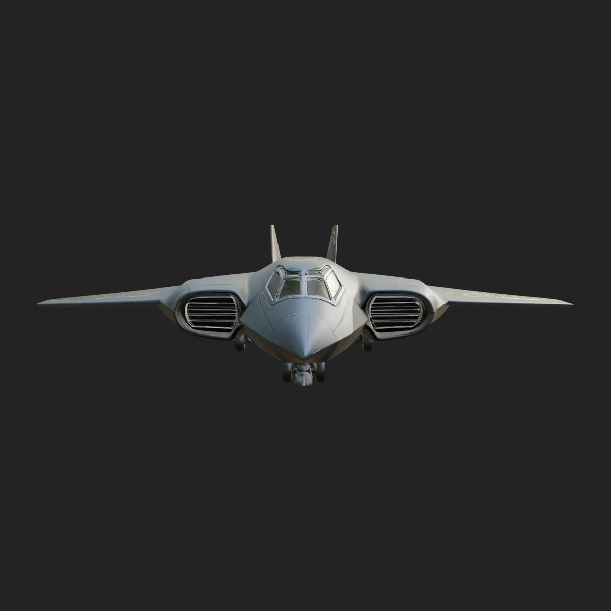 Military Jet Fighter Model Design 6