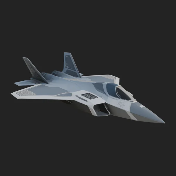 Military Jet Fighter Model Design 66
