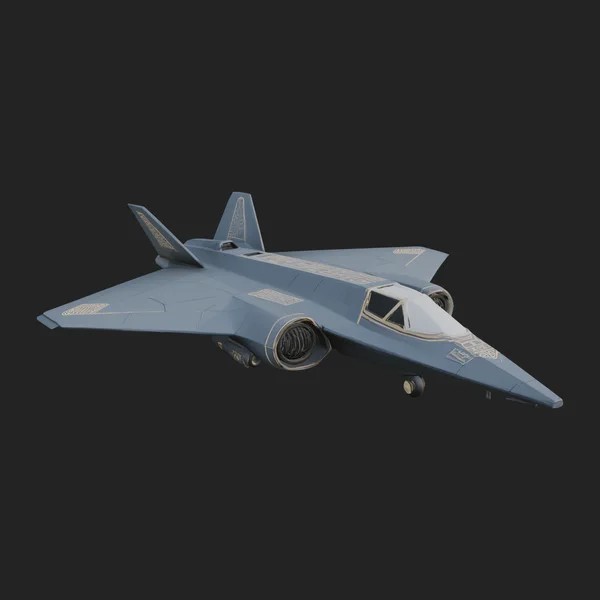 Military Jet Fighter Model Design 69