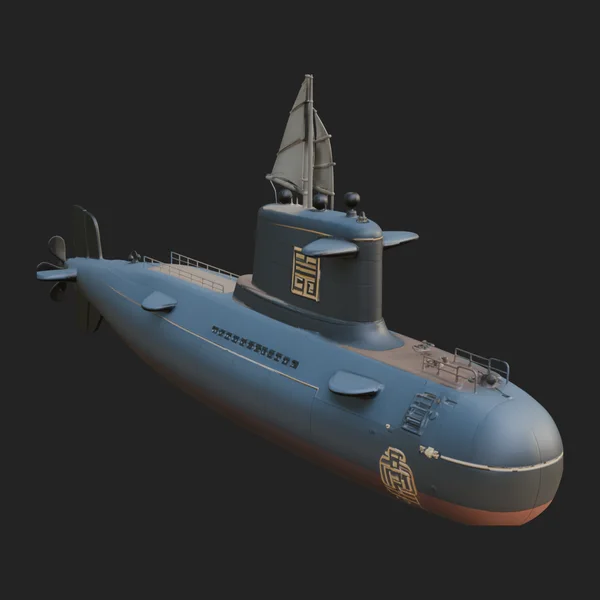 Military Submarine Model Design 21