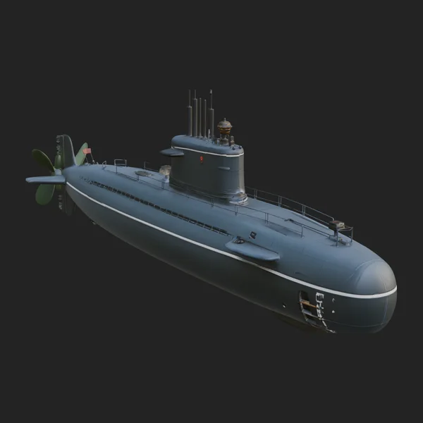 Military Submarine Model Design 28