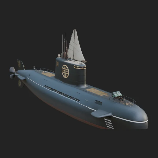 Military Submarine Model Design 29
