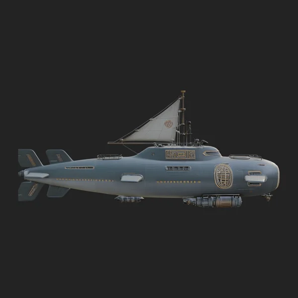 Military Submarine Model Design 41