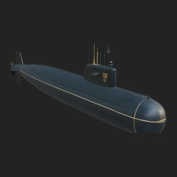 Military Submarine Model Design 6