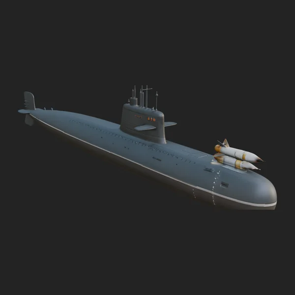 Military Submarine Model Design 8