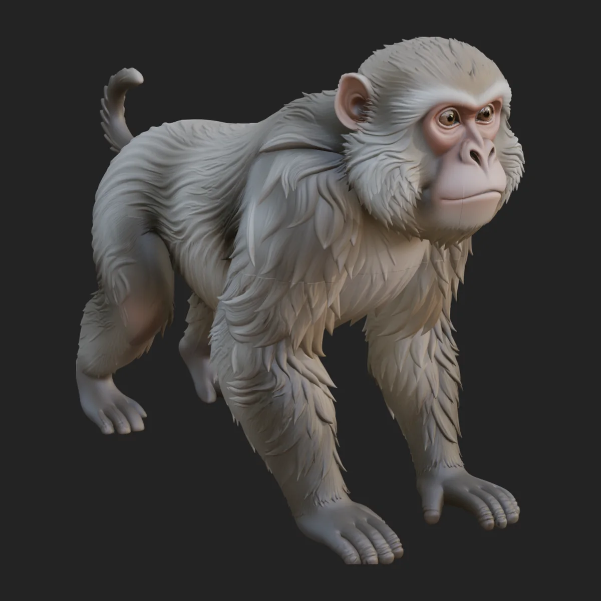 Monkey Statue Design 2