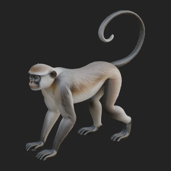 Monkey Statue Design 4