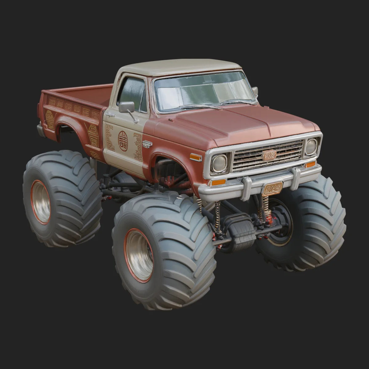 Monster Truck Model Design 10