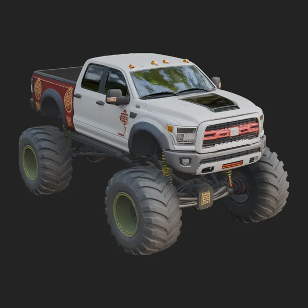 Monster Truck Model Design 13