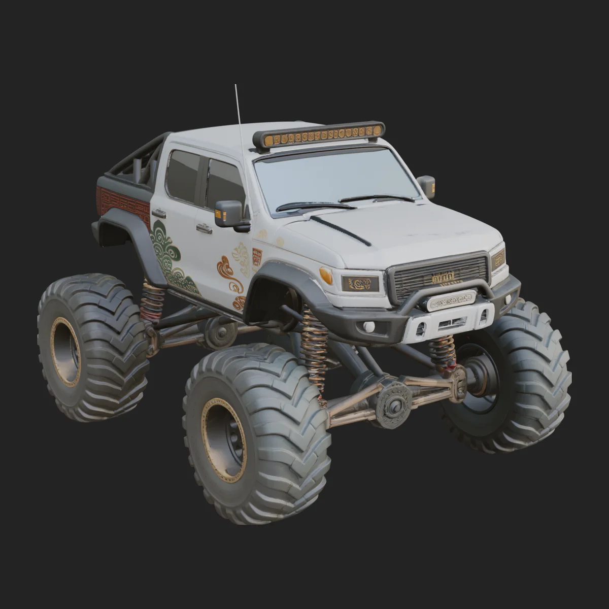 Monster Truck Model Design 15
