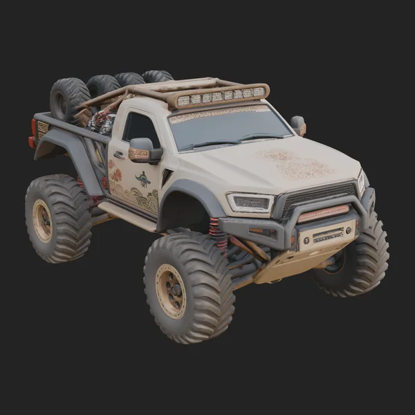 Monster Truck Model Design 16