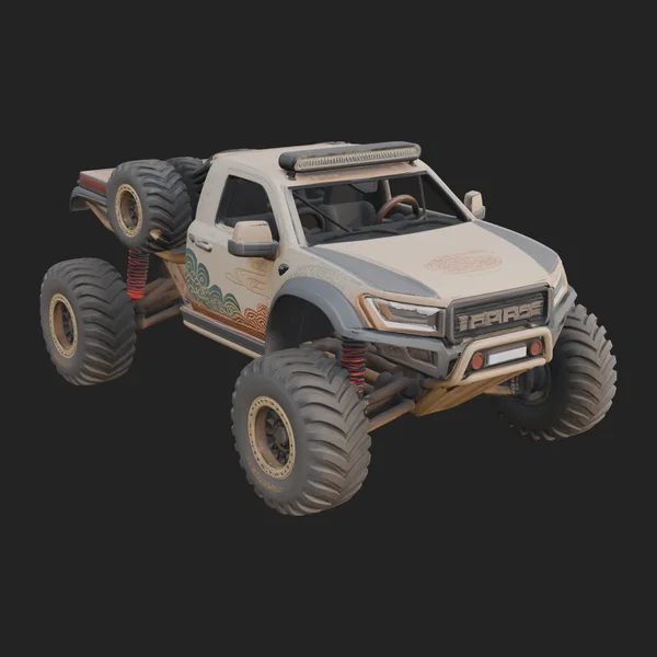 Monster Truck Model Design 17