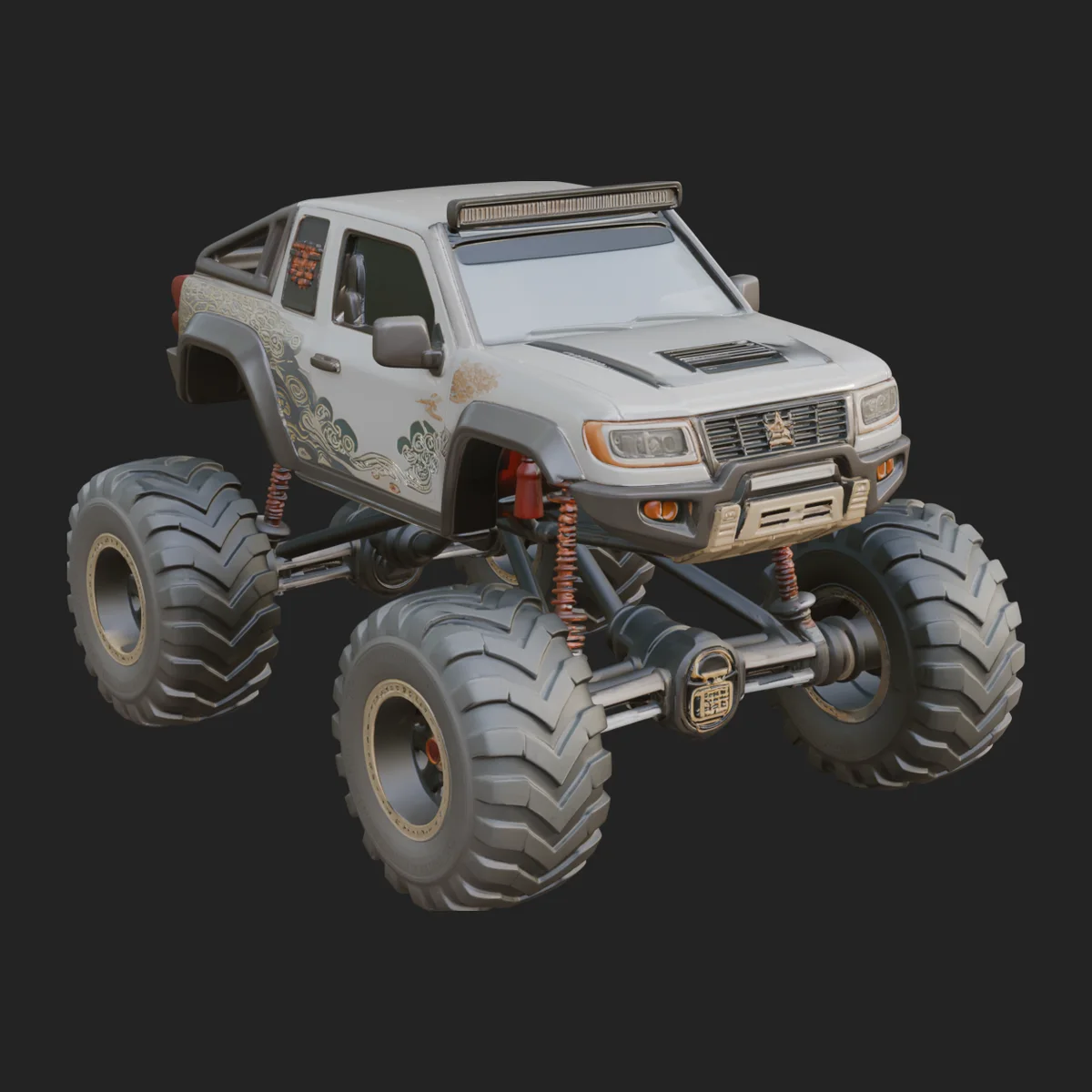 Monster Truck Model Design 19
