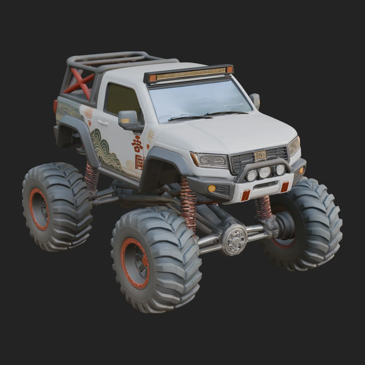 Monster Truck Model Design 21