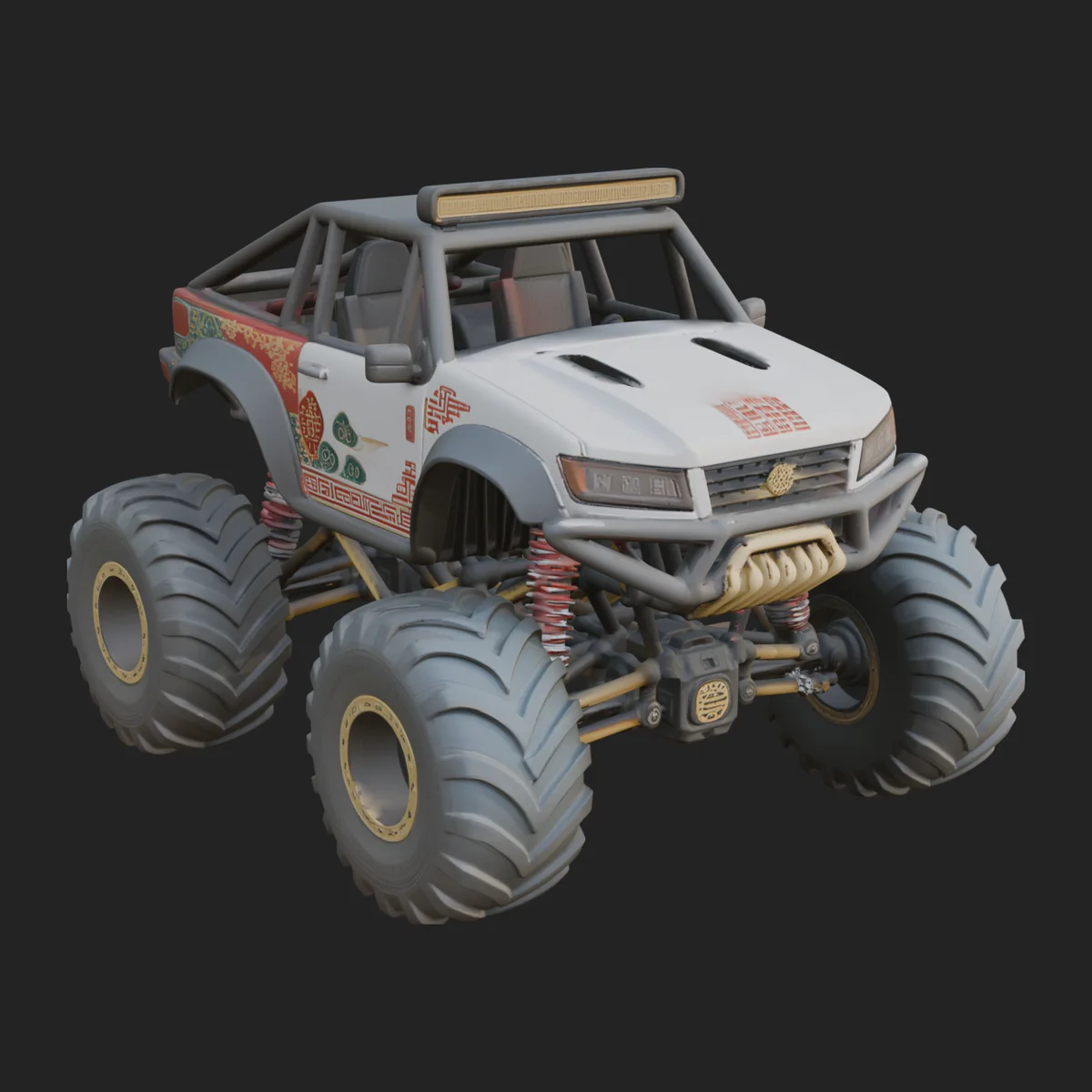 Monster Truck Model Design 5