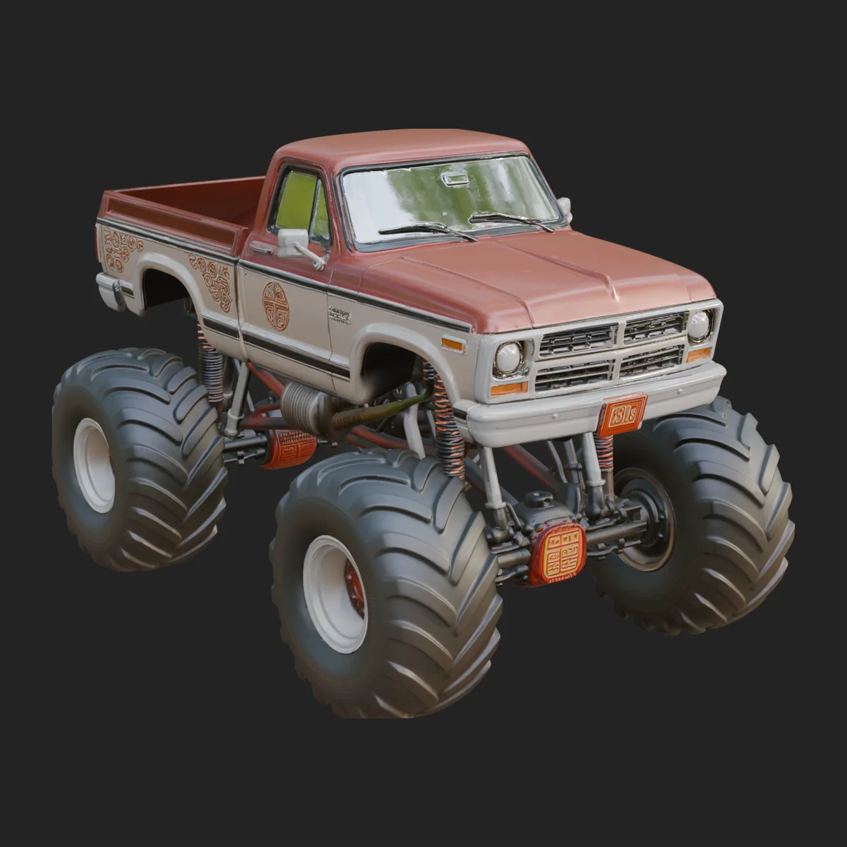 Monster Truck Model Design 7
